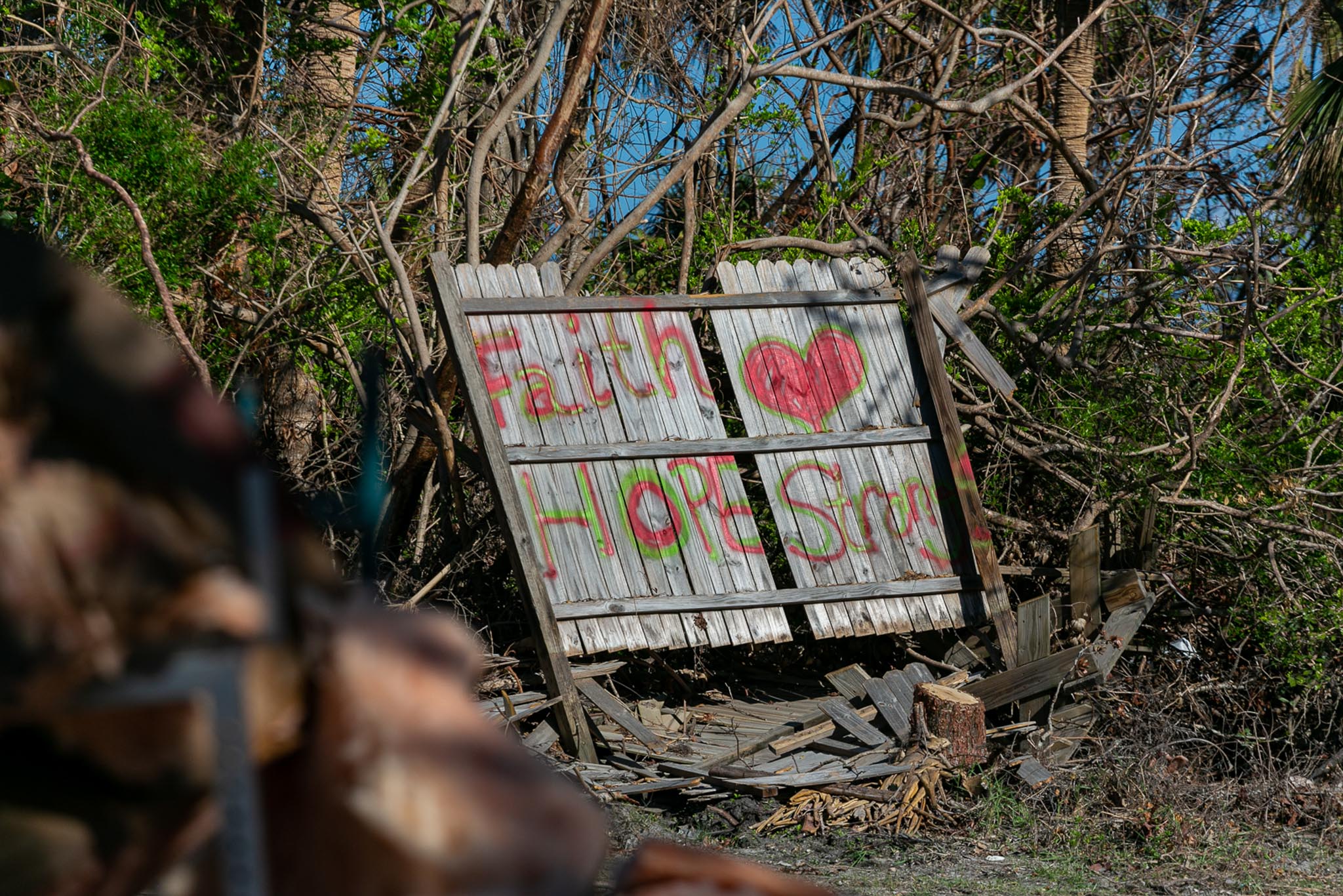 Hurricane Ian Response, Faith, Love, Hope, Strong